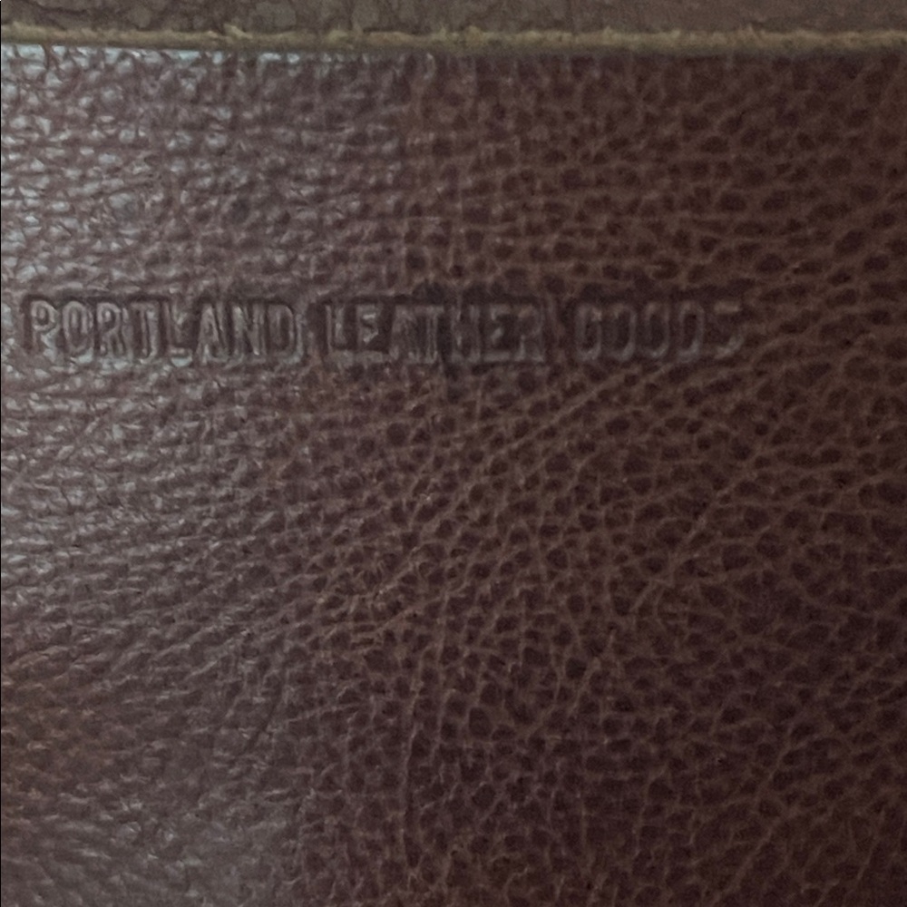 Portland Leather Rich Brown Tote - Picture 3 of 10